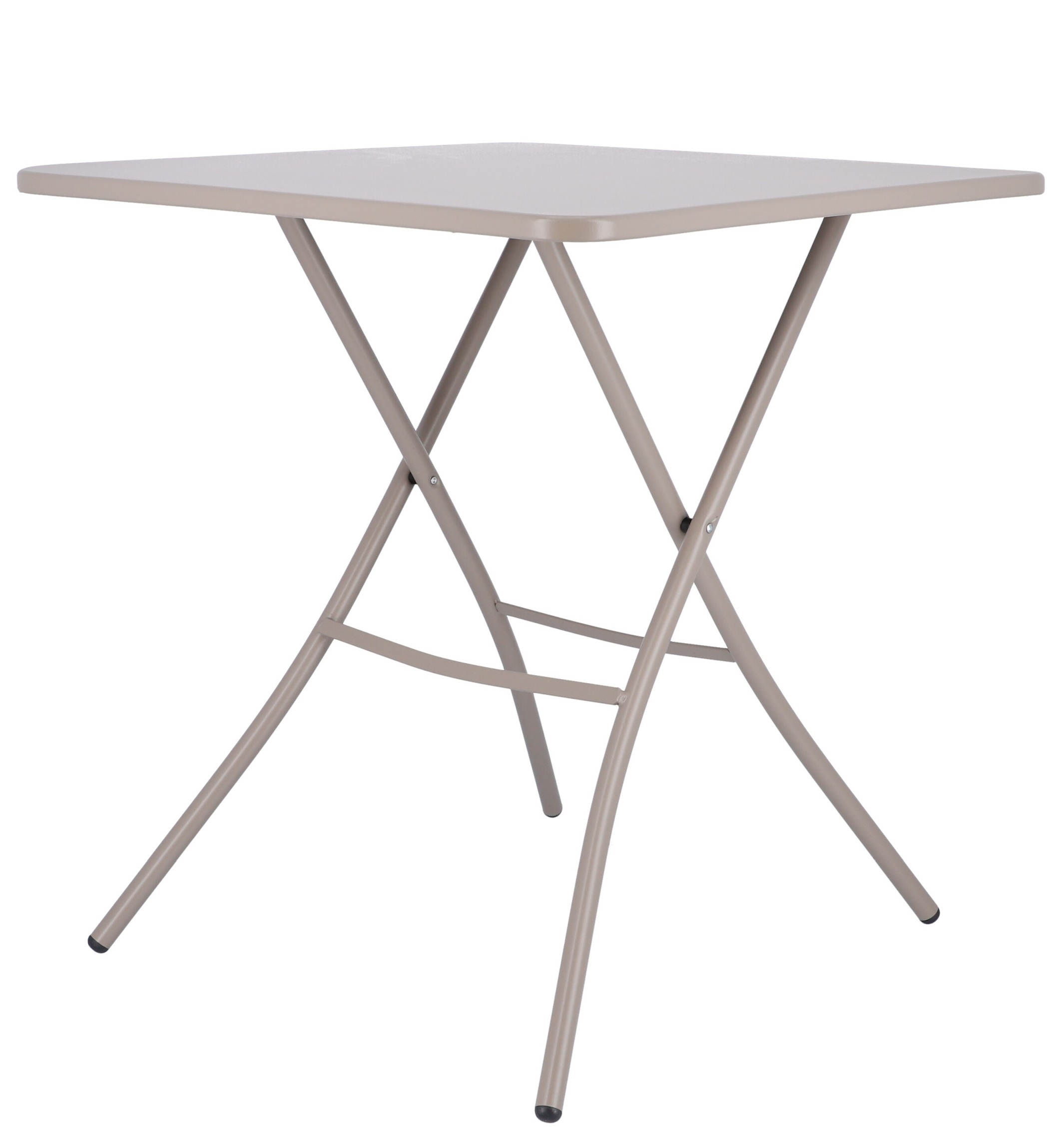 Fiam Sirio Klapptisch B 67 x T 67 x H 73 cm Outdoor Jan Kurtz Taupe