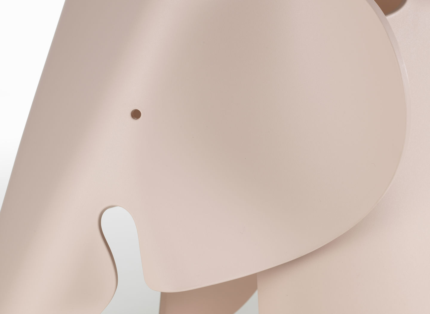 Eames Elephant Hocker RE Vitra Zartrosa