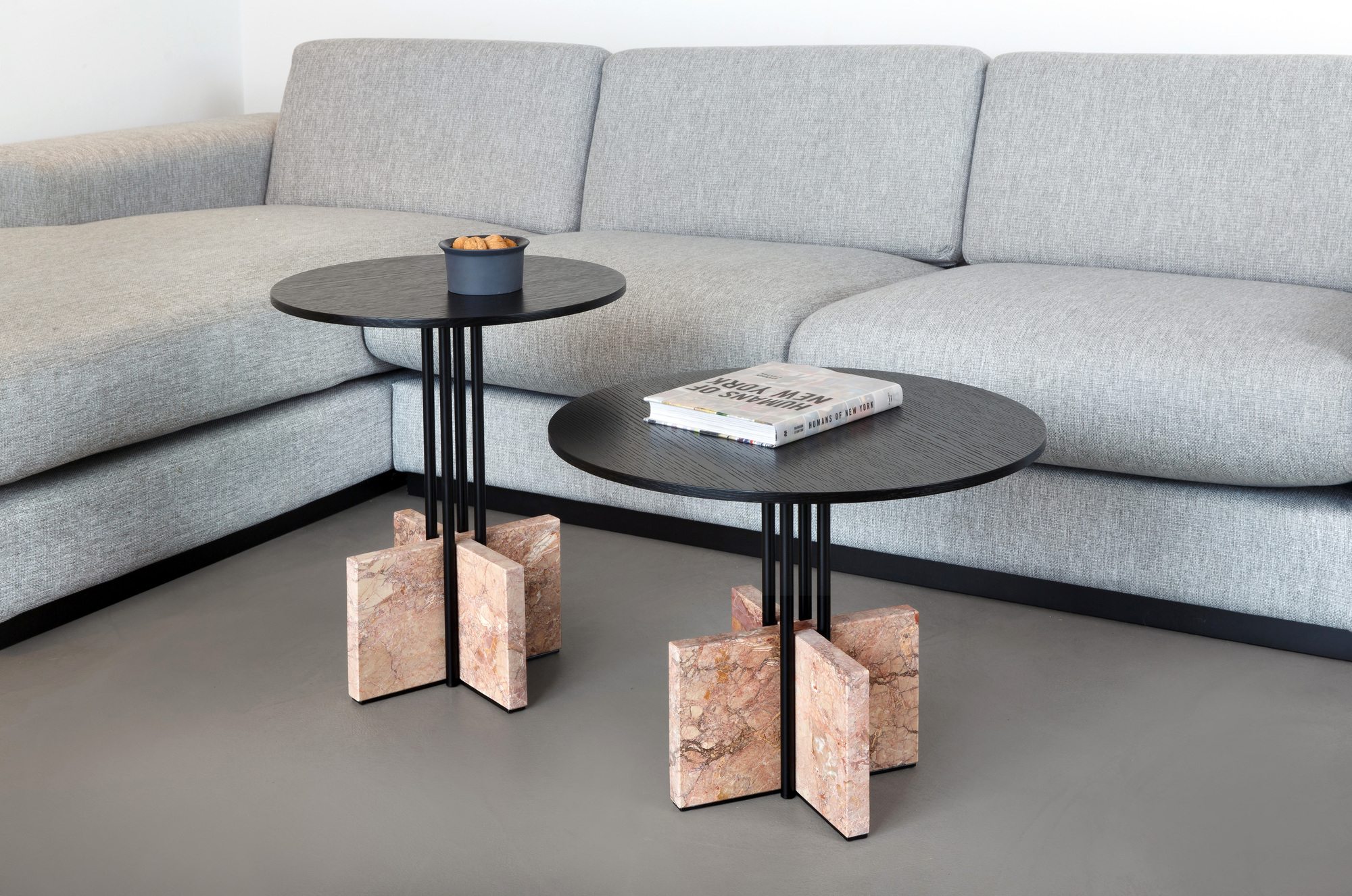 Gravity Table Beistelltisch Hoch Breccia Pernice Favius