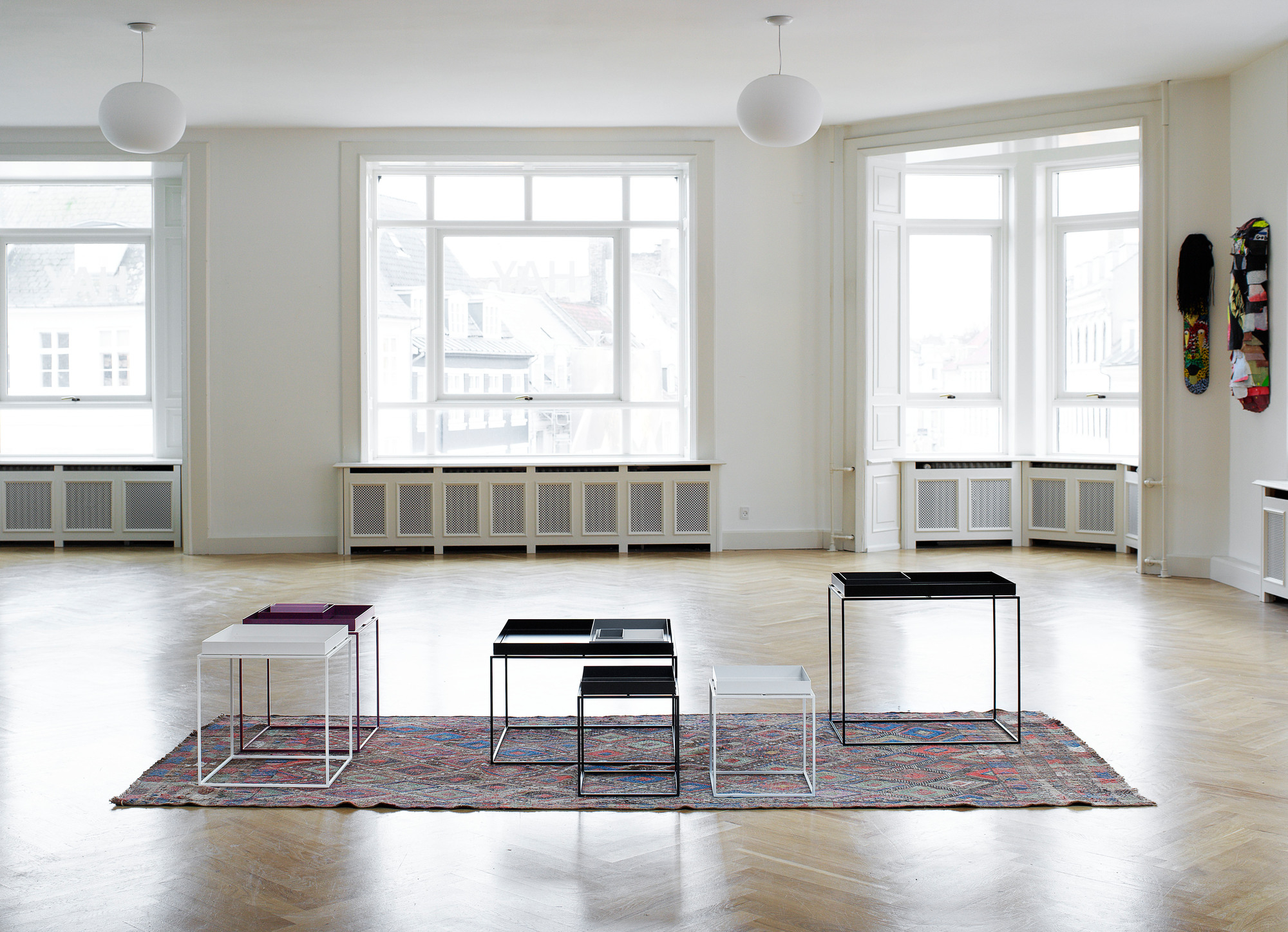 Tray Table Couchtisch Hay schokolade