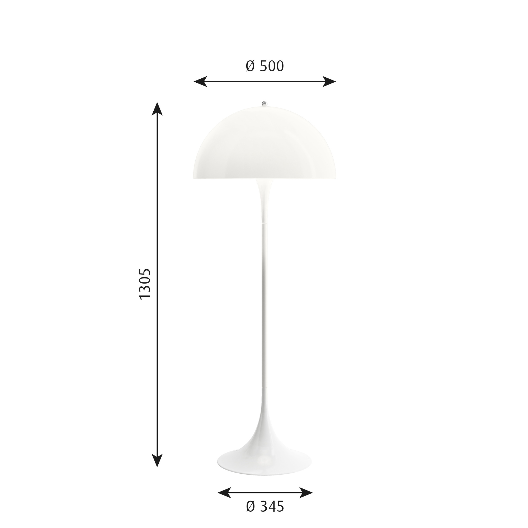 Panthella Floor Stehleuchte Louis Poulsen