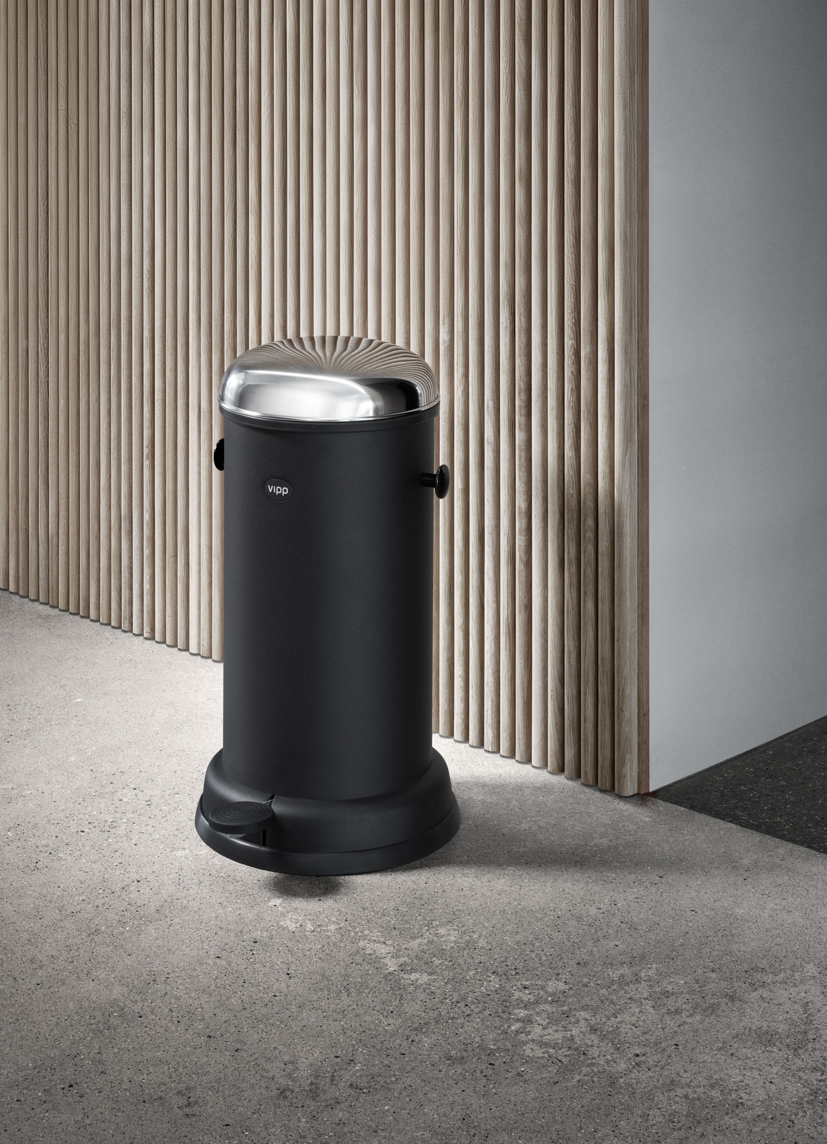 Treteimer 14 L schwarz Vipp