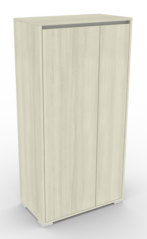 Heller Palmberg Garderobenschrank mit zwei Türen für Büro und Arbeitszimmer. Büromöbel zur Aufbewahrung.