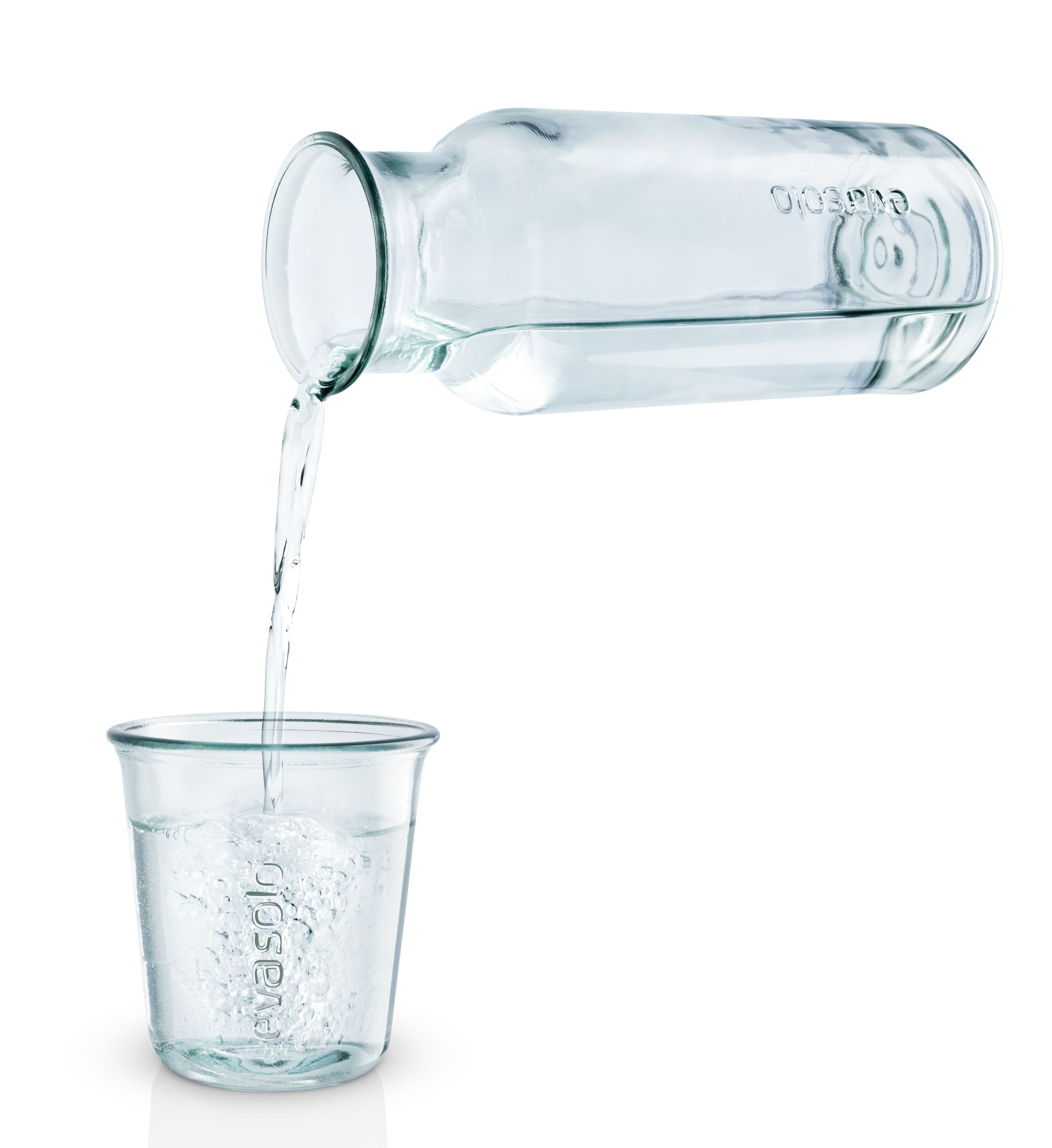 Recycelte Glaskaraffe mit Kork 1l Eva Solo EINZELSTÜCK