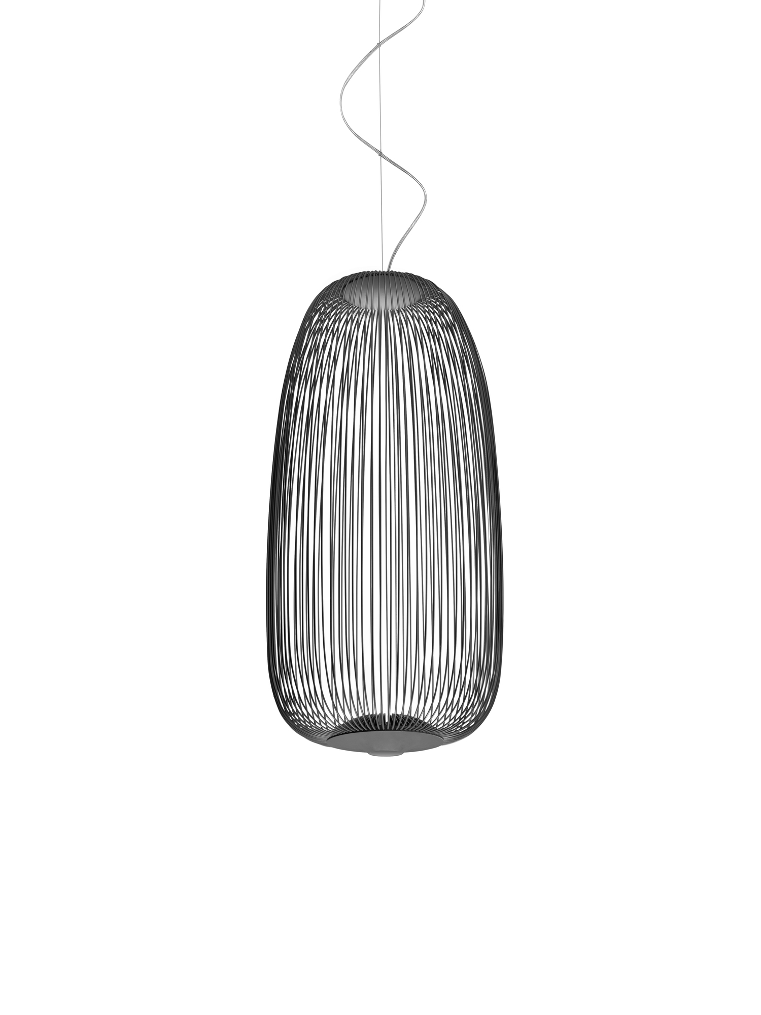 Spokes 1 LED Pendelleuchte Foscarini Weiss
