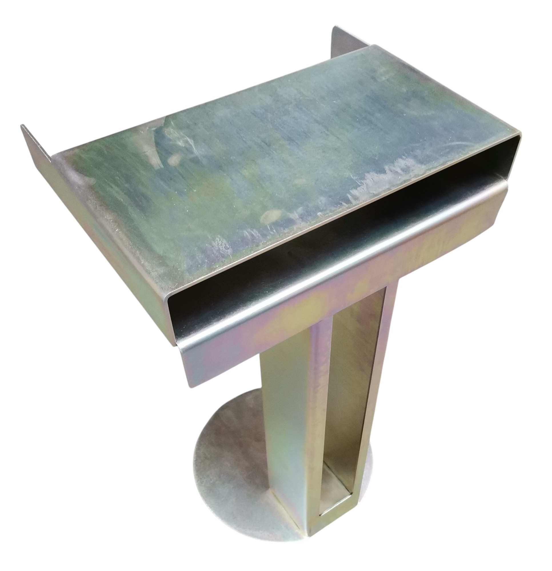 Meta Side Table CHROMGELB Beistelltisch New Tendency MÄNGELEXEMPLAR  