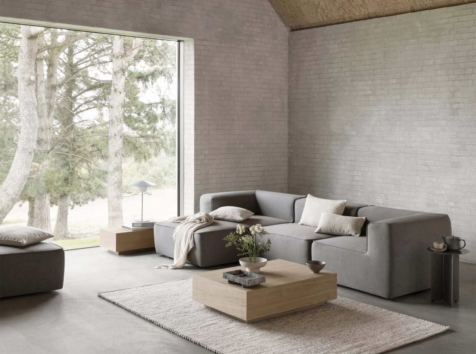 Goba Coffee Table Couchtisch B 70 x T 100 x H 29 cm Blomus 