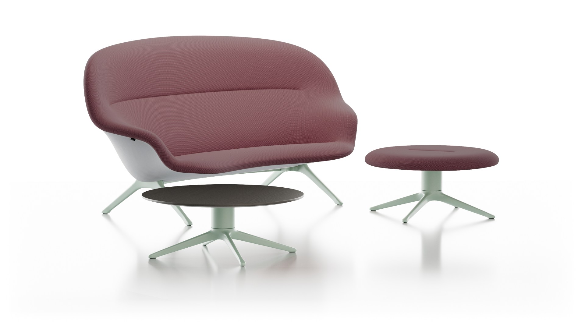 Abalon Platform Ottoman Vitra