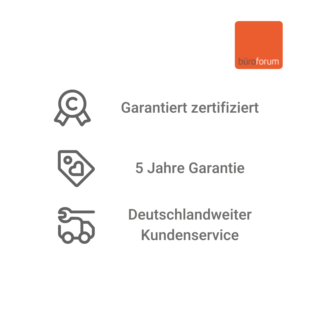 Everyis EV117 Drehstuhl Hoch Polsterrücken Interstuhl HAUSSTUHL