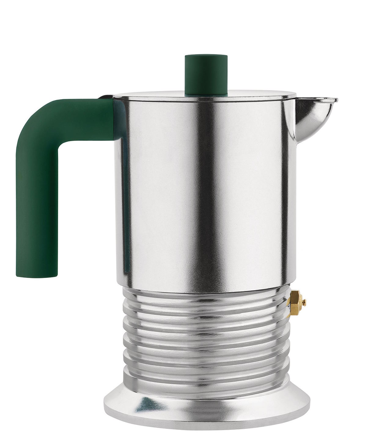 PM01/3 AGR Vite Espressokocher für 3 Tassen Grün Alessi