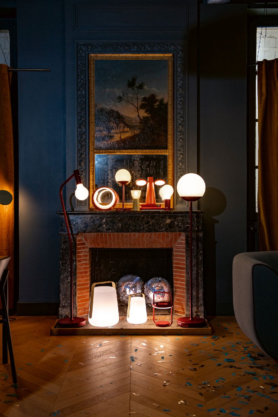 Balad 2 Bambus Tischleuchte H 25 cm Fermob