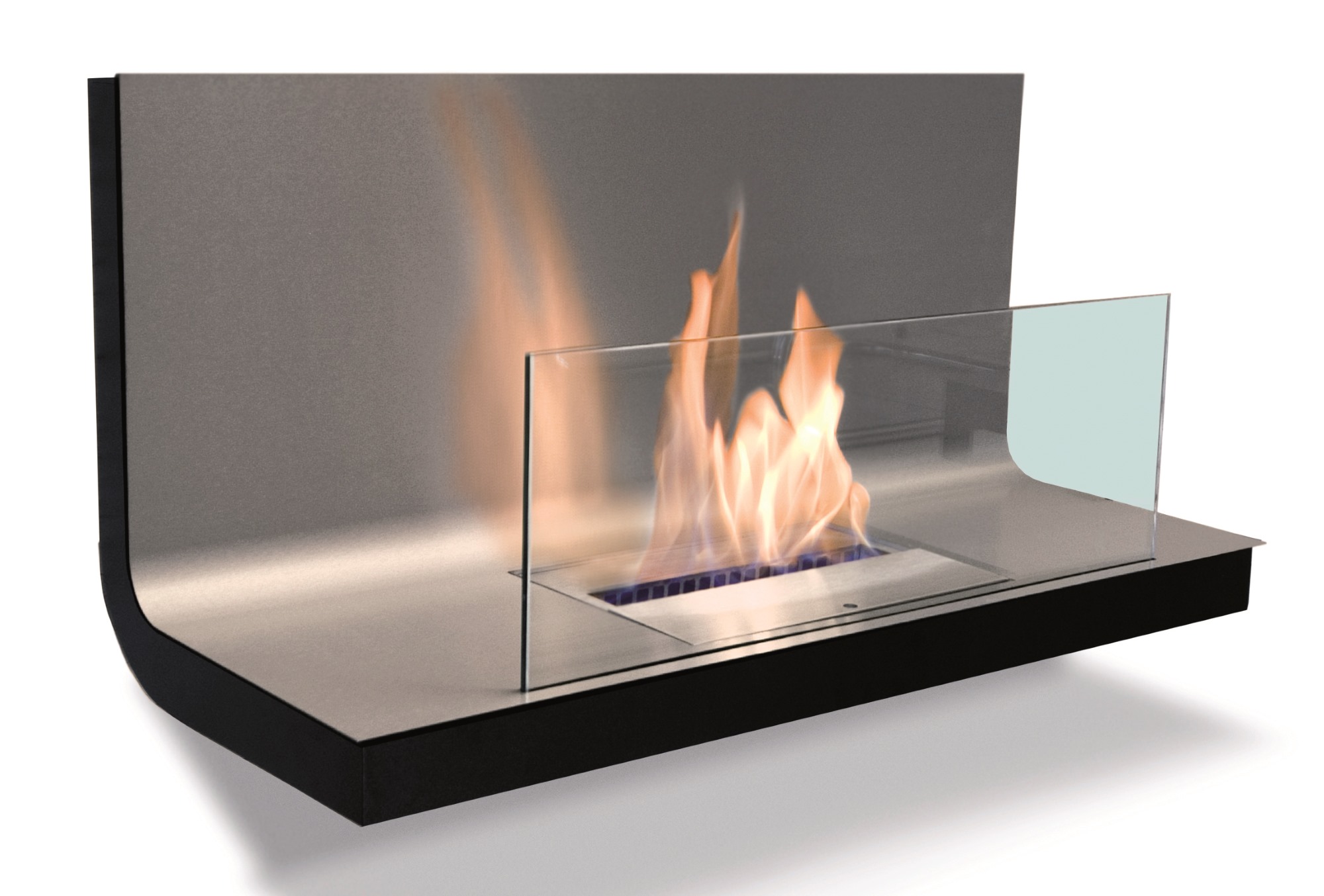 Wall Flame 1 Ethanol Kamin Radius