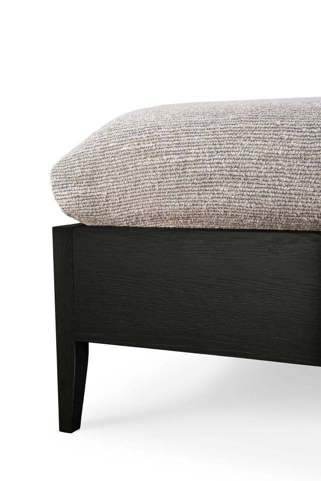 Spindle Bett Eiche Schwarz Ethnicraft