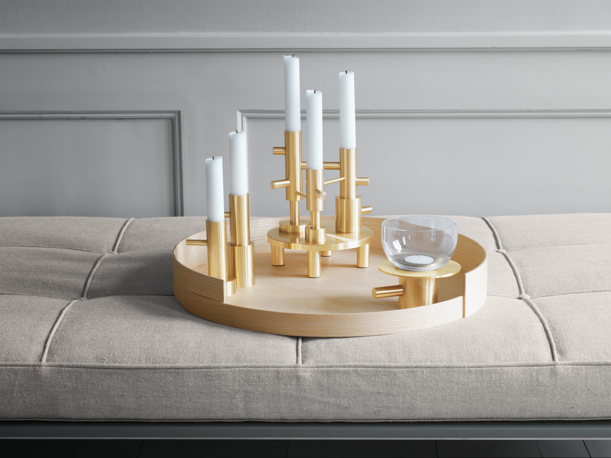 Candle Holder Kerzenhalter groß Fritz Hansen