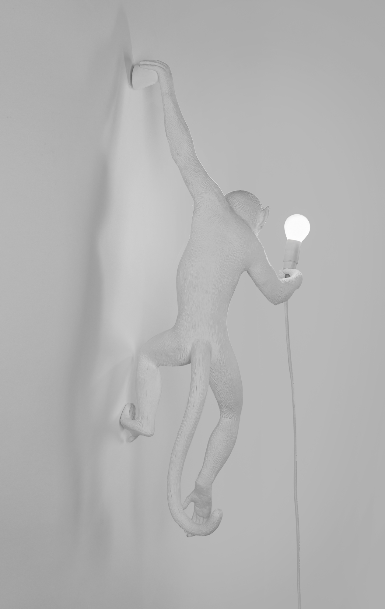Monkey Lamp Wandleuchte Outdoor links Seletti EINZELSTÜCK