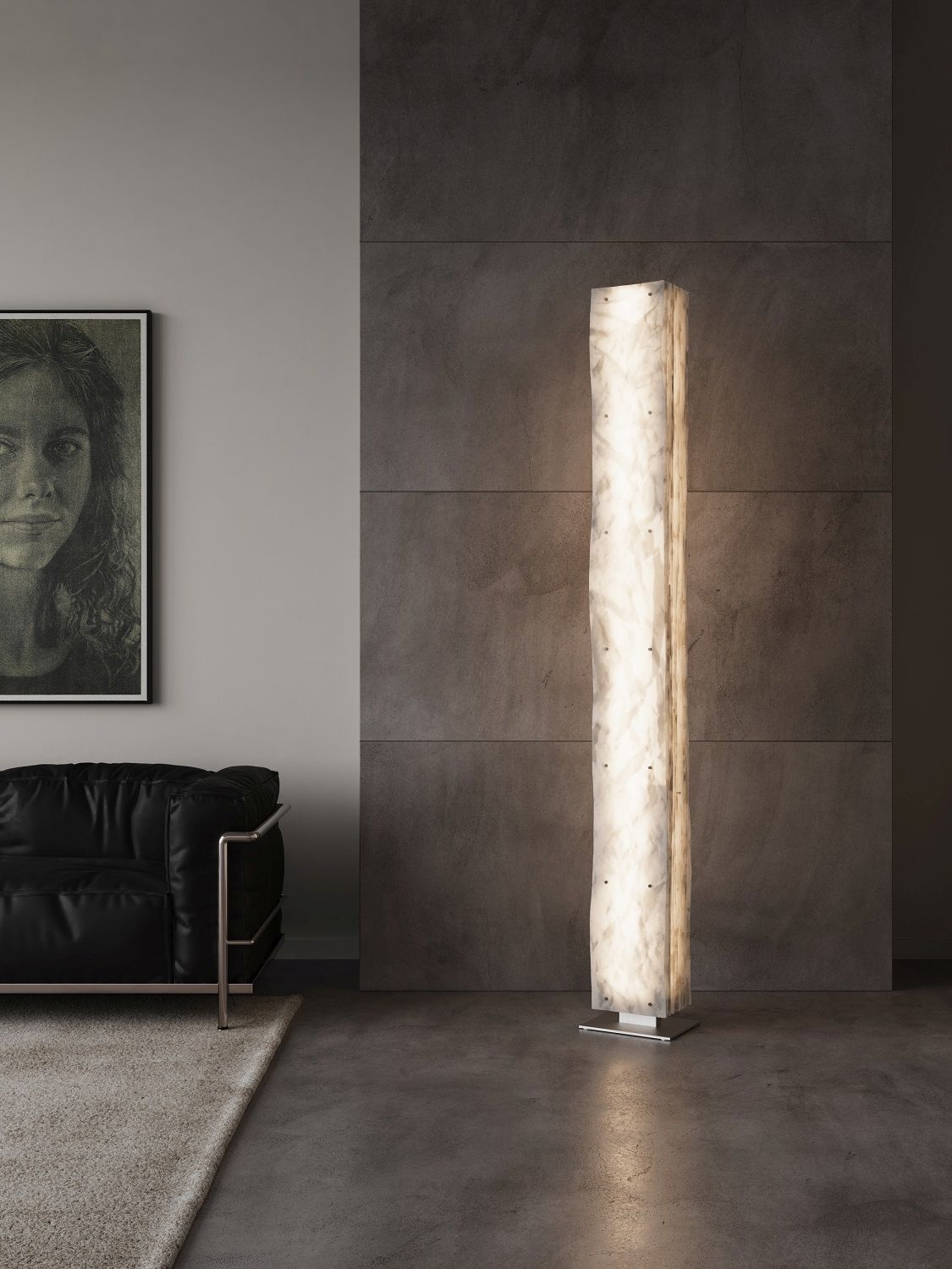 Totem Floor lamp Stehleuchte stele