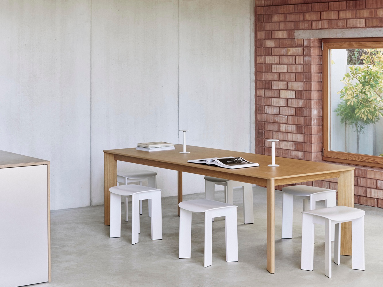 Chisel Rectangular table Esstisch Rechteckig Hay