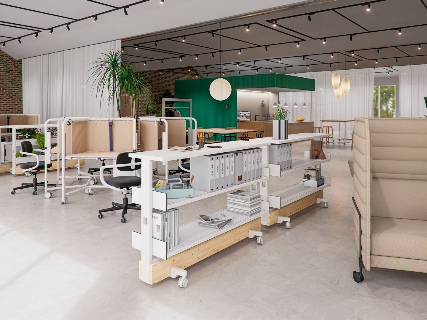 Scout Work Arbeitstisch Vitra