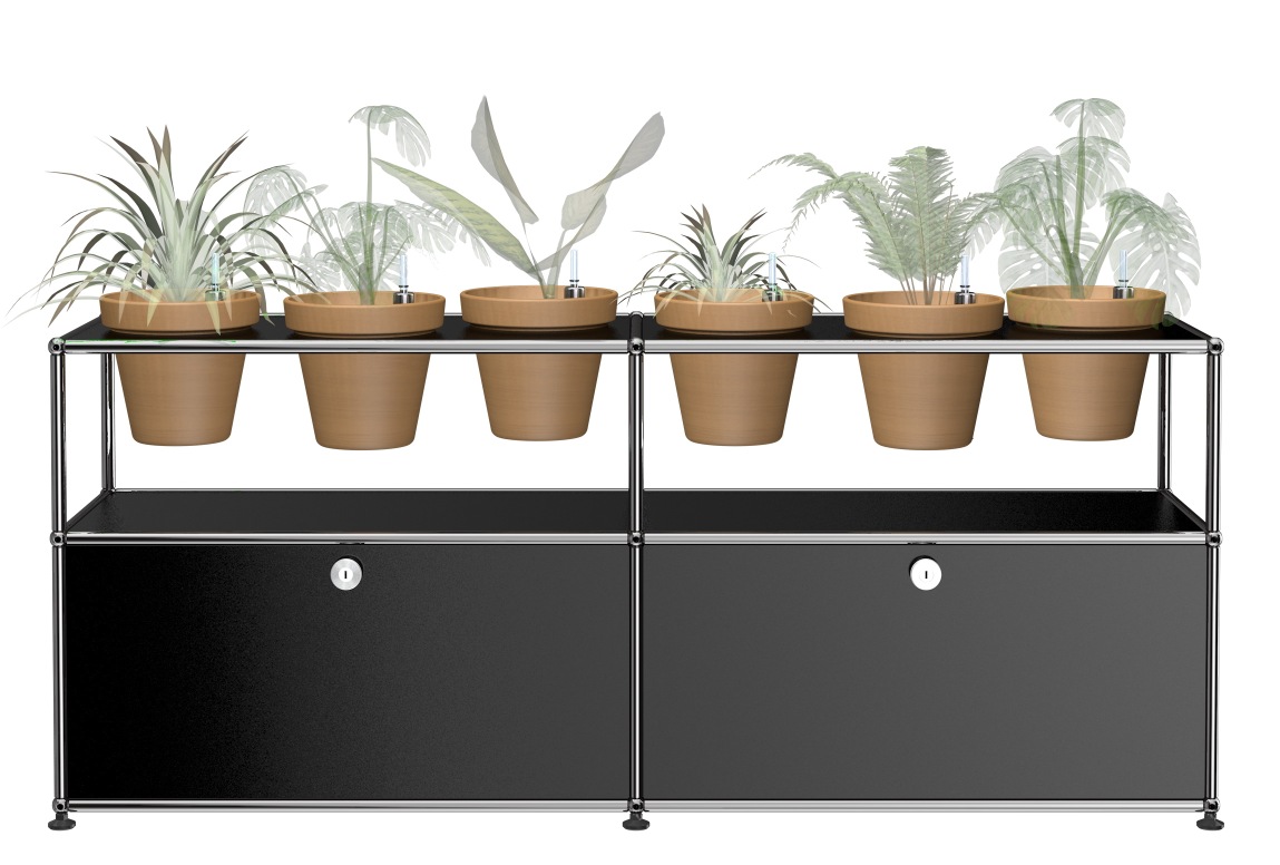 Pflanzenwelten Sideboard Konfiguration 2 USM Haller