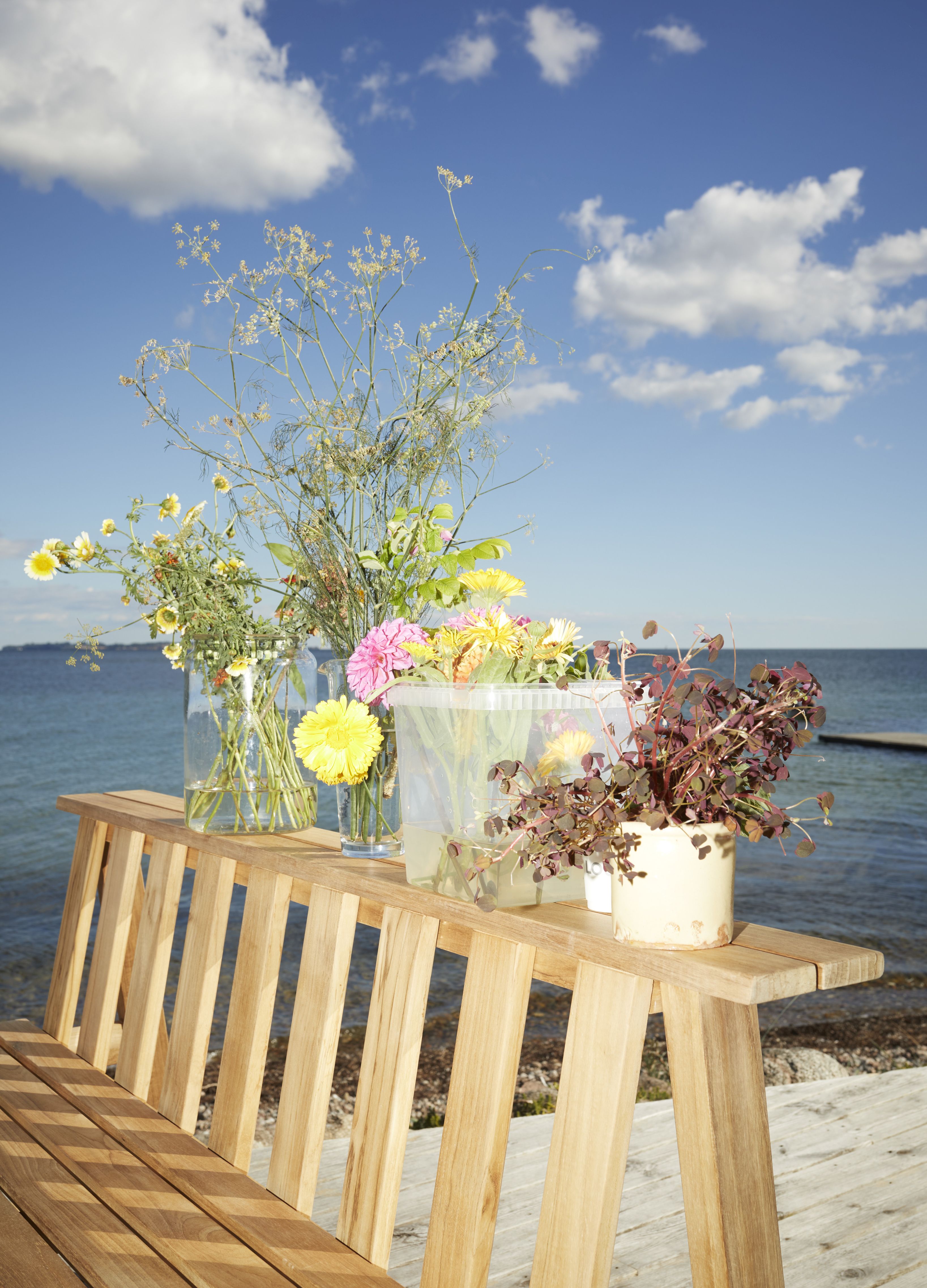 Cadence Bank Teak Outdoor Skagerak by Fritz Hansen