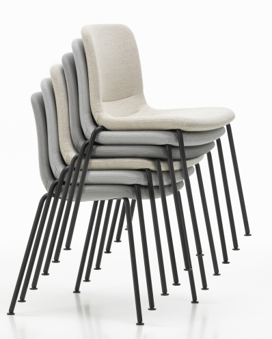 Hal Soft Tube Stackable Stuhl Vitra