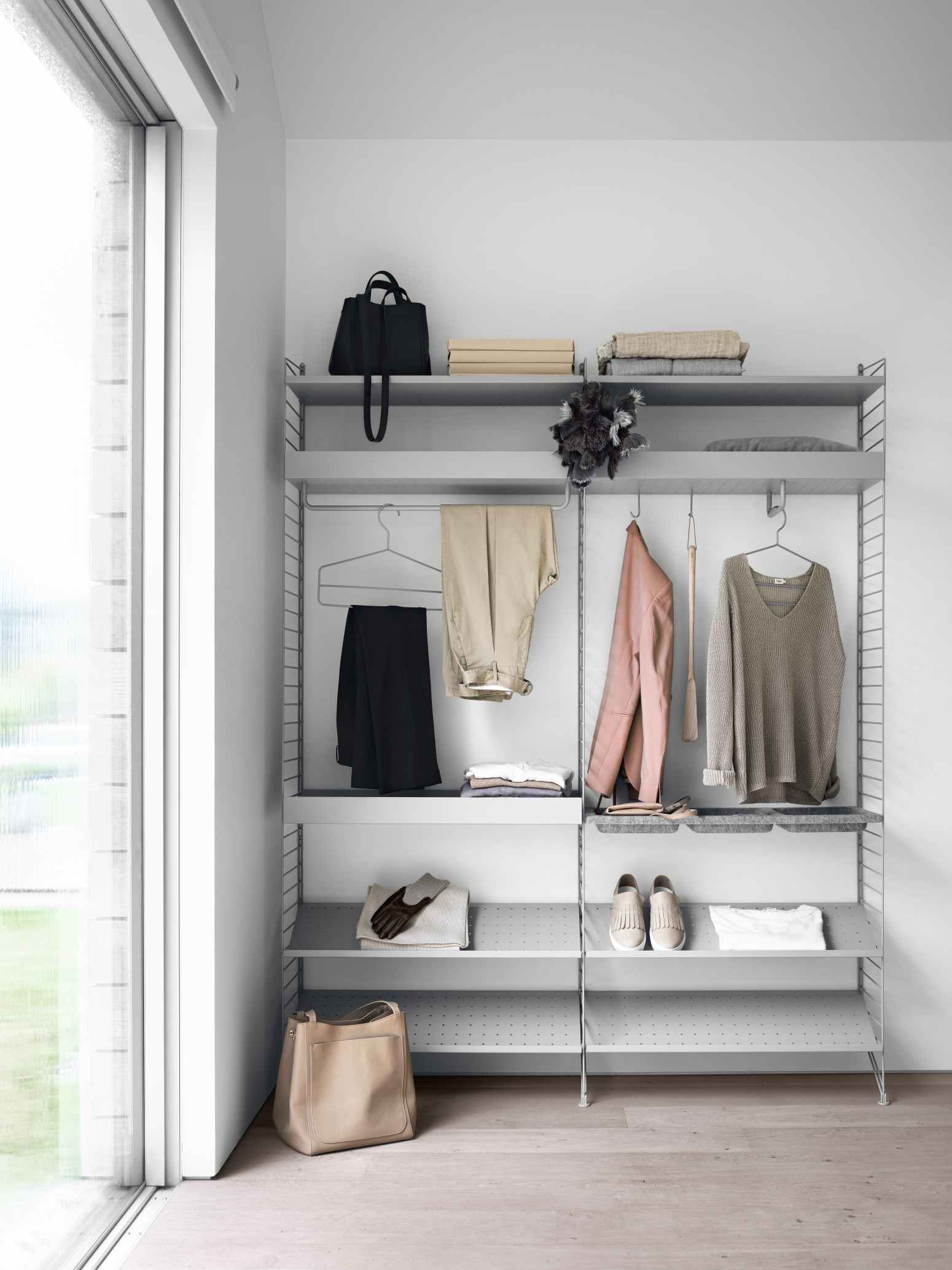 String Schlafzimmer Boden Regalsystem C String Furniture 
