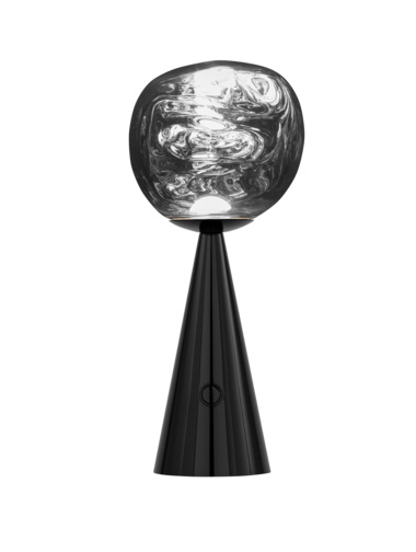 Melt Portable LED Tischleuchte schwarz Tom Dixon