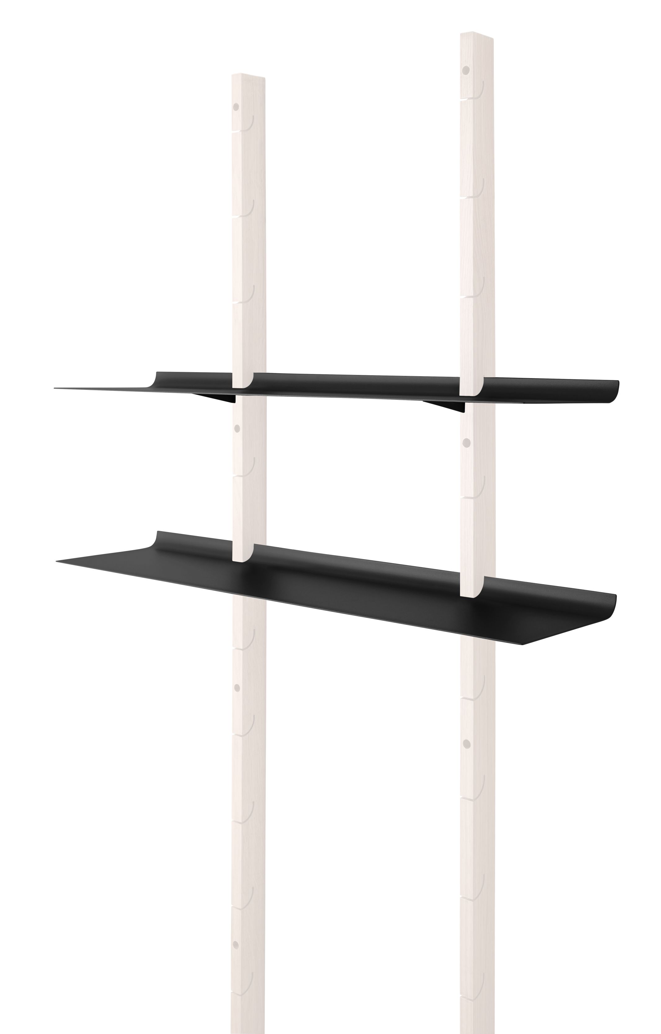 Smile Regal Einlegeböden 2er Set - schwarz T 20 cm Eva Solo