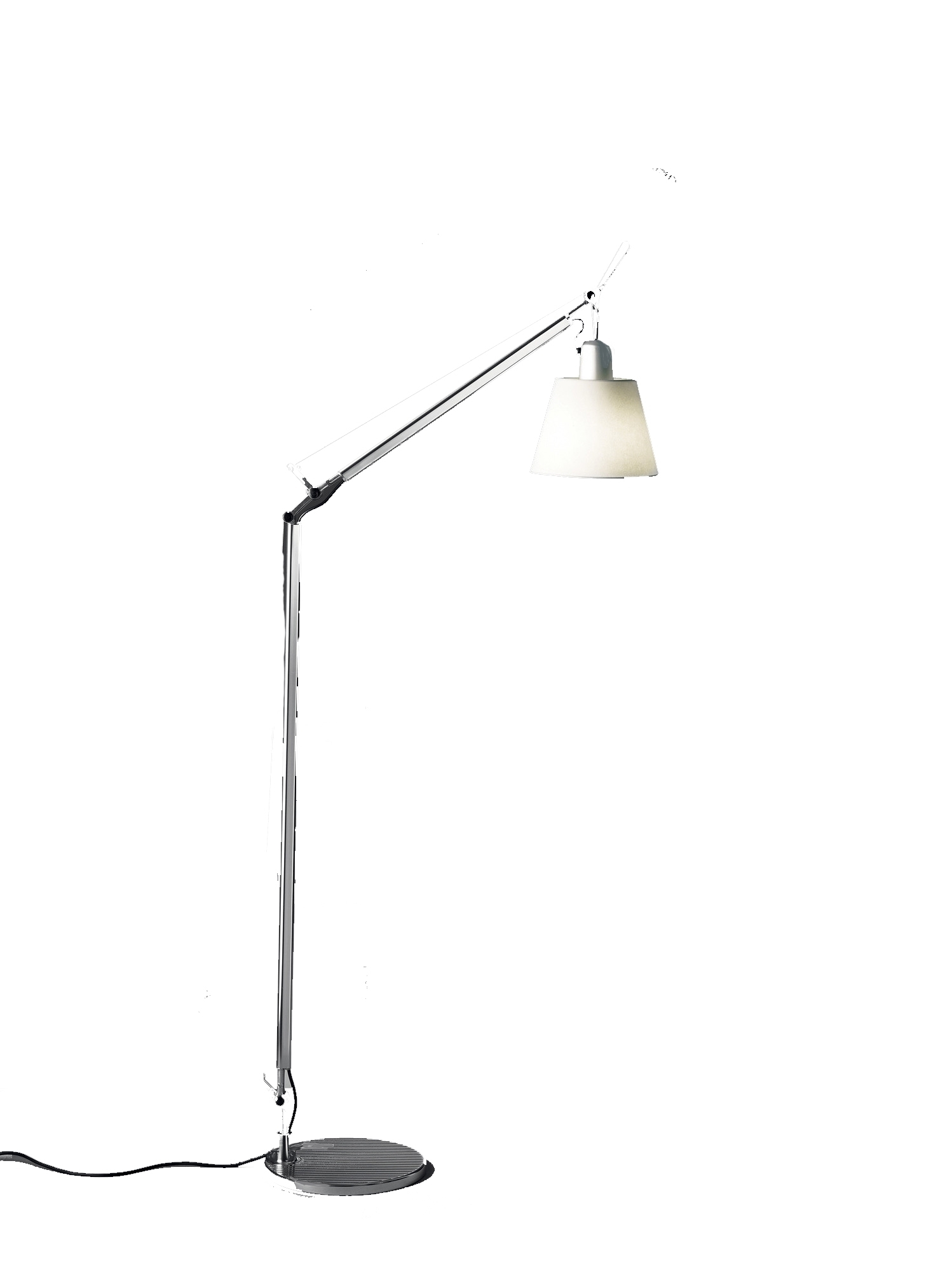Tolomeo Basculante Reading Floor Stehleuchte BODY mit SCHIRM (Teil 2 von 2) Artemide