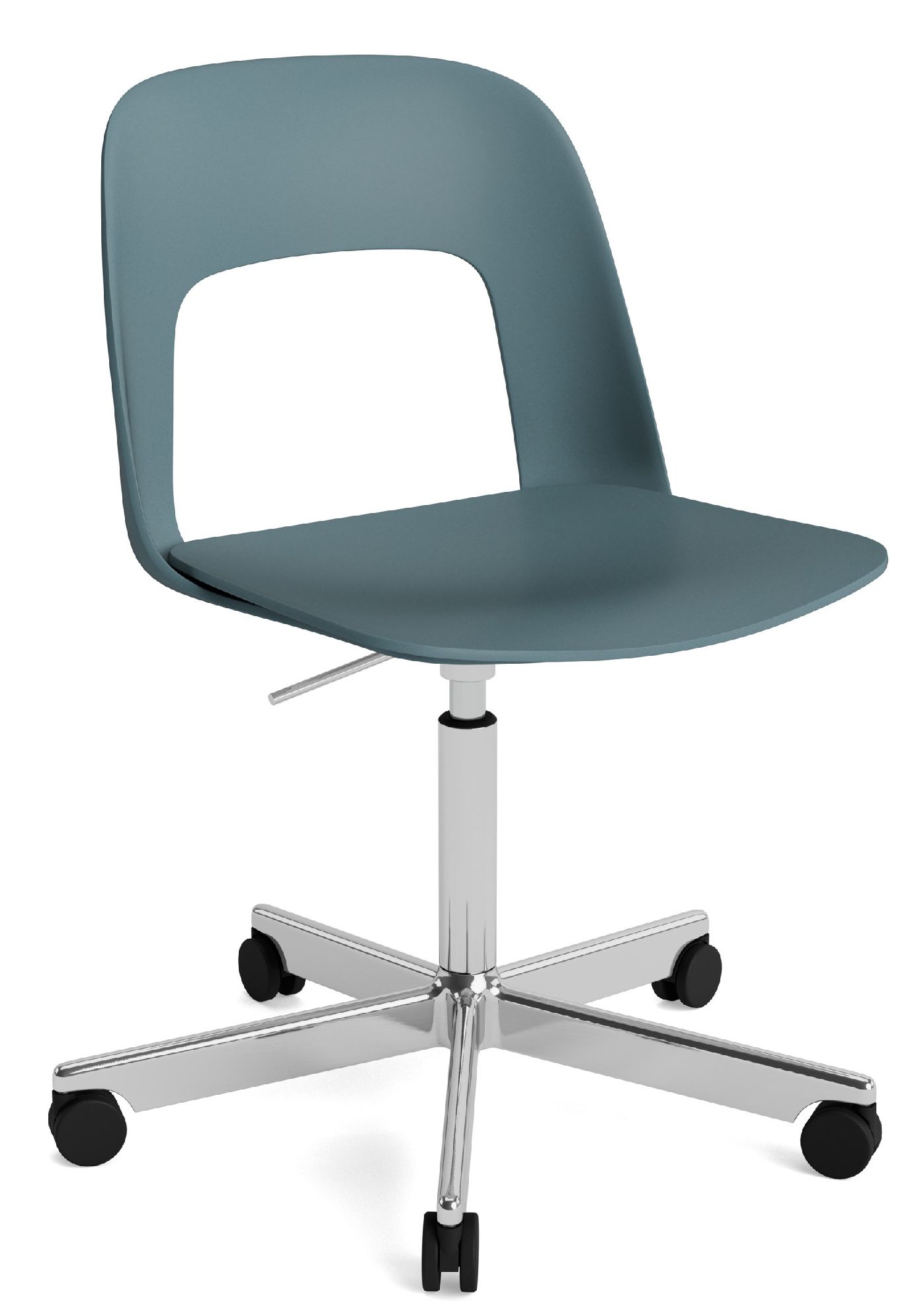 Layout Side Chair 141 5-Stern Drehfuß Stuhl Hay