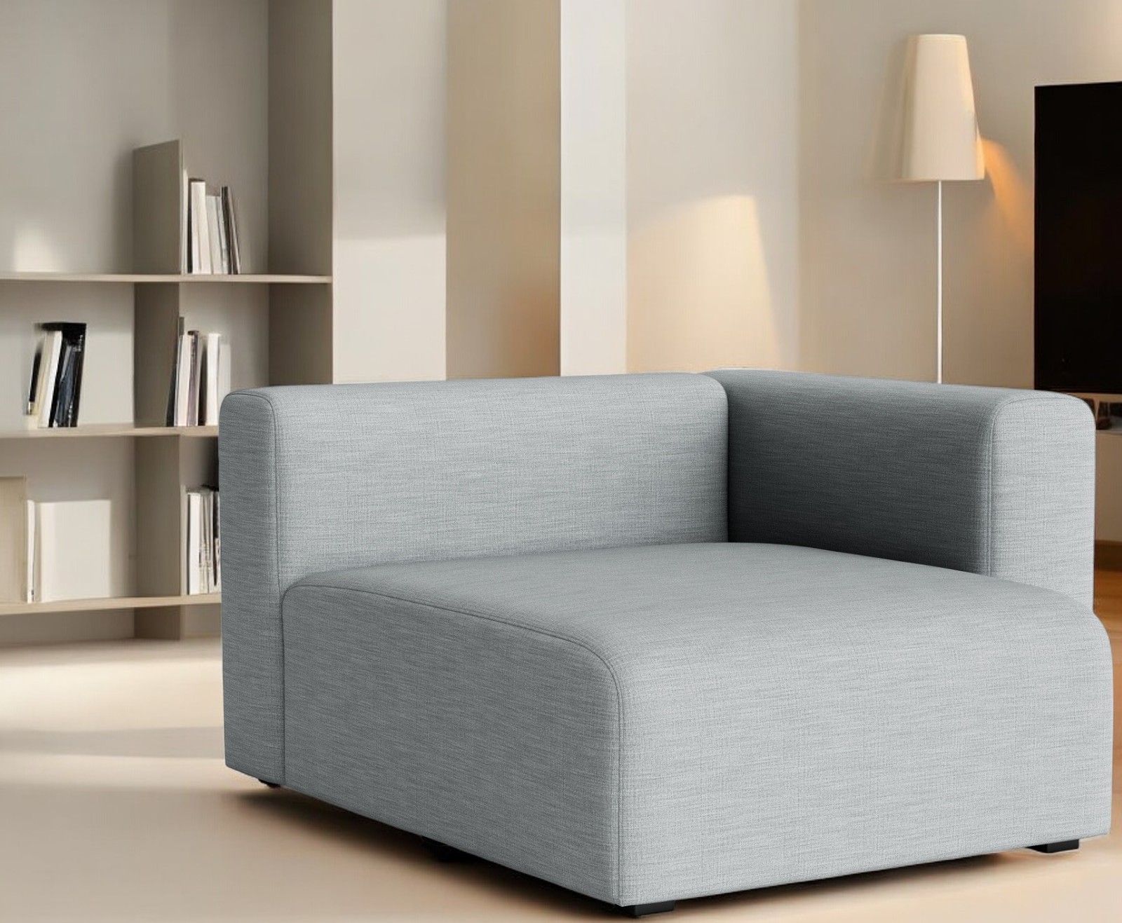 Mags Connectable 8261 Wide Chaise Longue Right Sofa Hay 