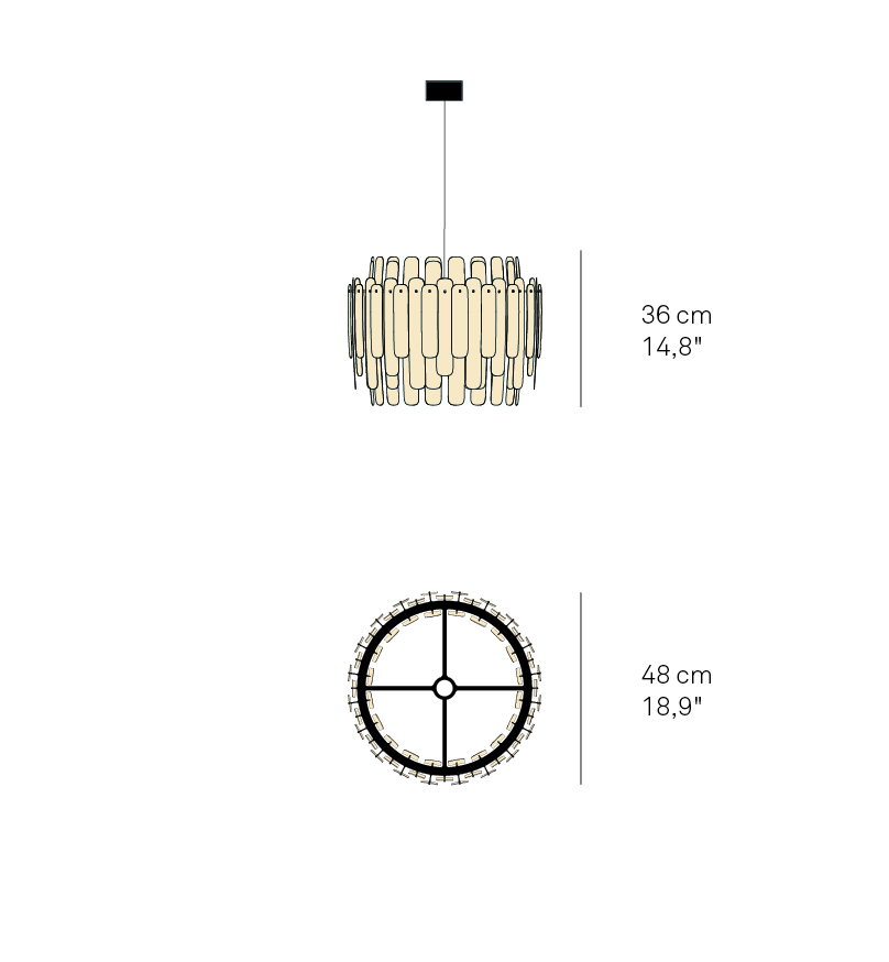 Maruja Pendant Pendelleuchte LZF Lamps