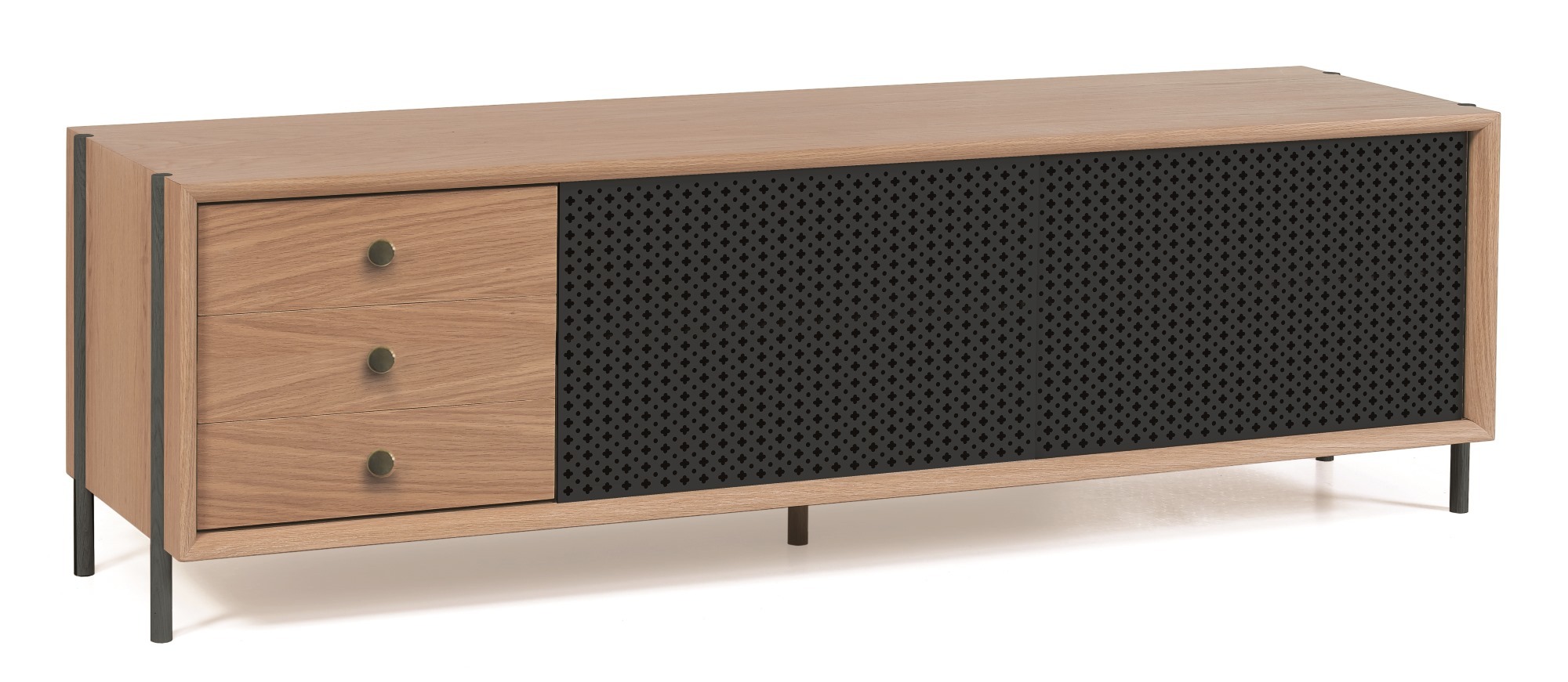 Gabin Sideboard mit Schubladen Hartô-slate grau