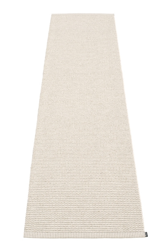 Mono Kunststoffteppich 60x250 Pappelina Leinen Beige Pappelina Teppich "Mono" aus Kunststoff, Größe 60x250 cm, für Innen- und Außenbereich.