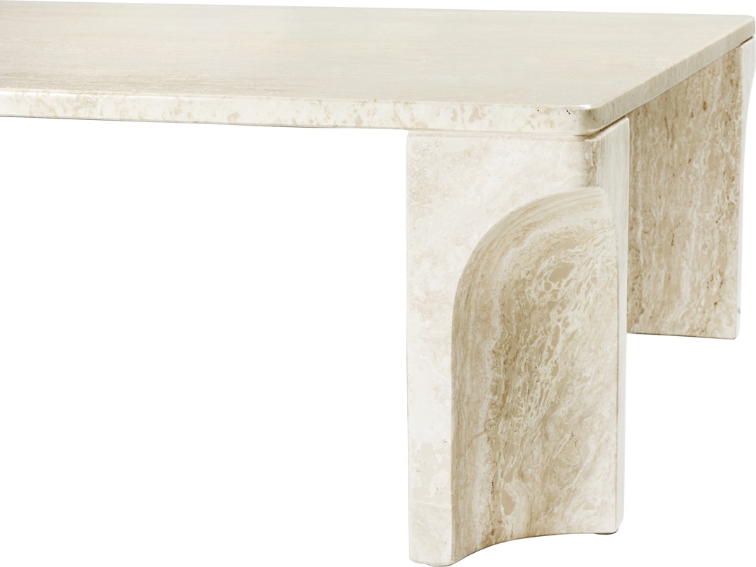 Doric Couchtisch Rechteckig Gubi