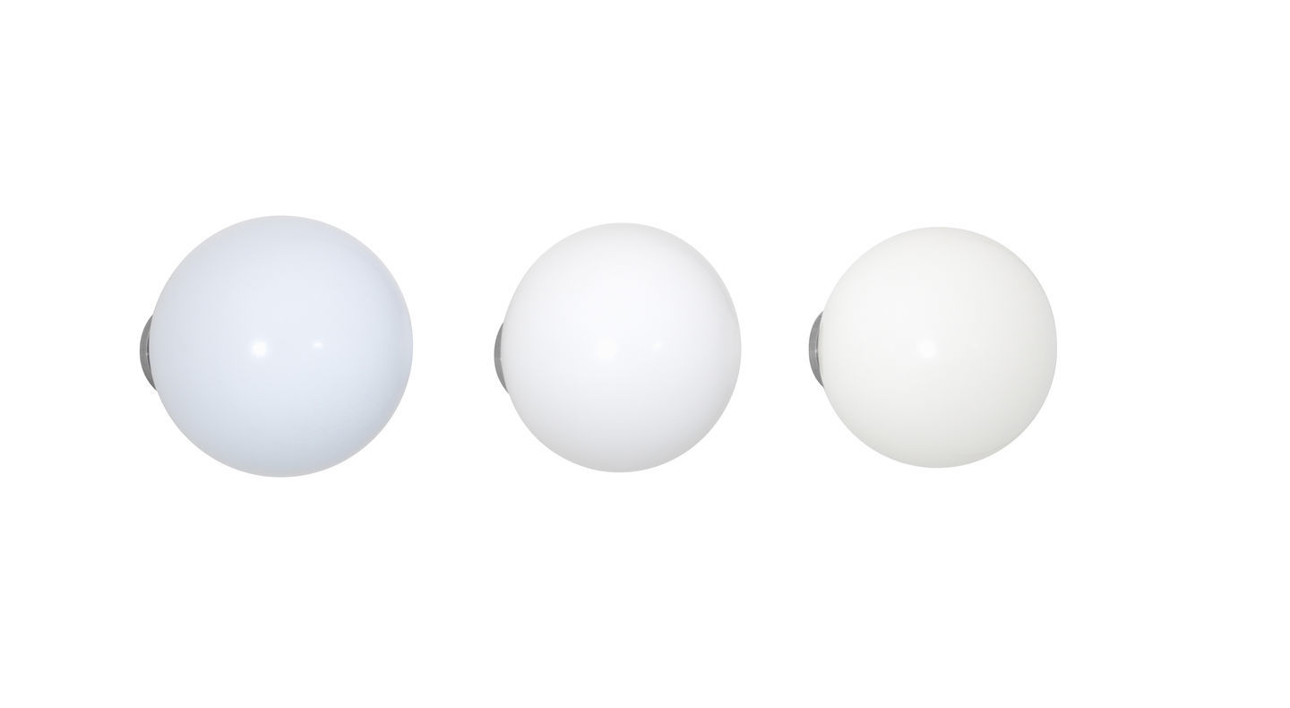 Coat Dots Garderobenhaken 3er-Set Vitra Weiss