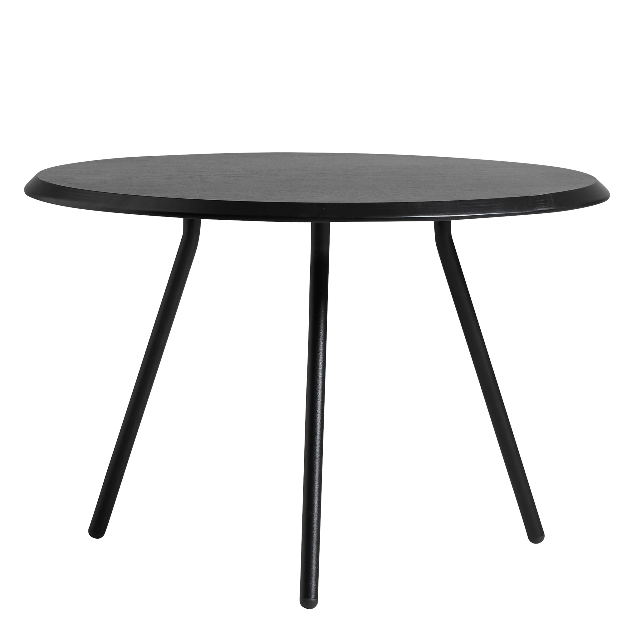 Soround Coffee Table Couchtisch Ø60x44 cm Charcoal Woud EINZELSTÜCK