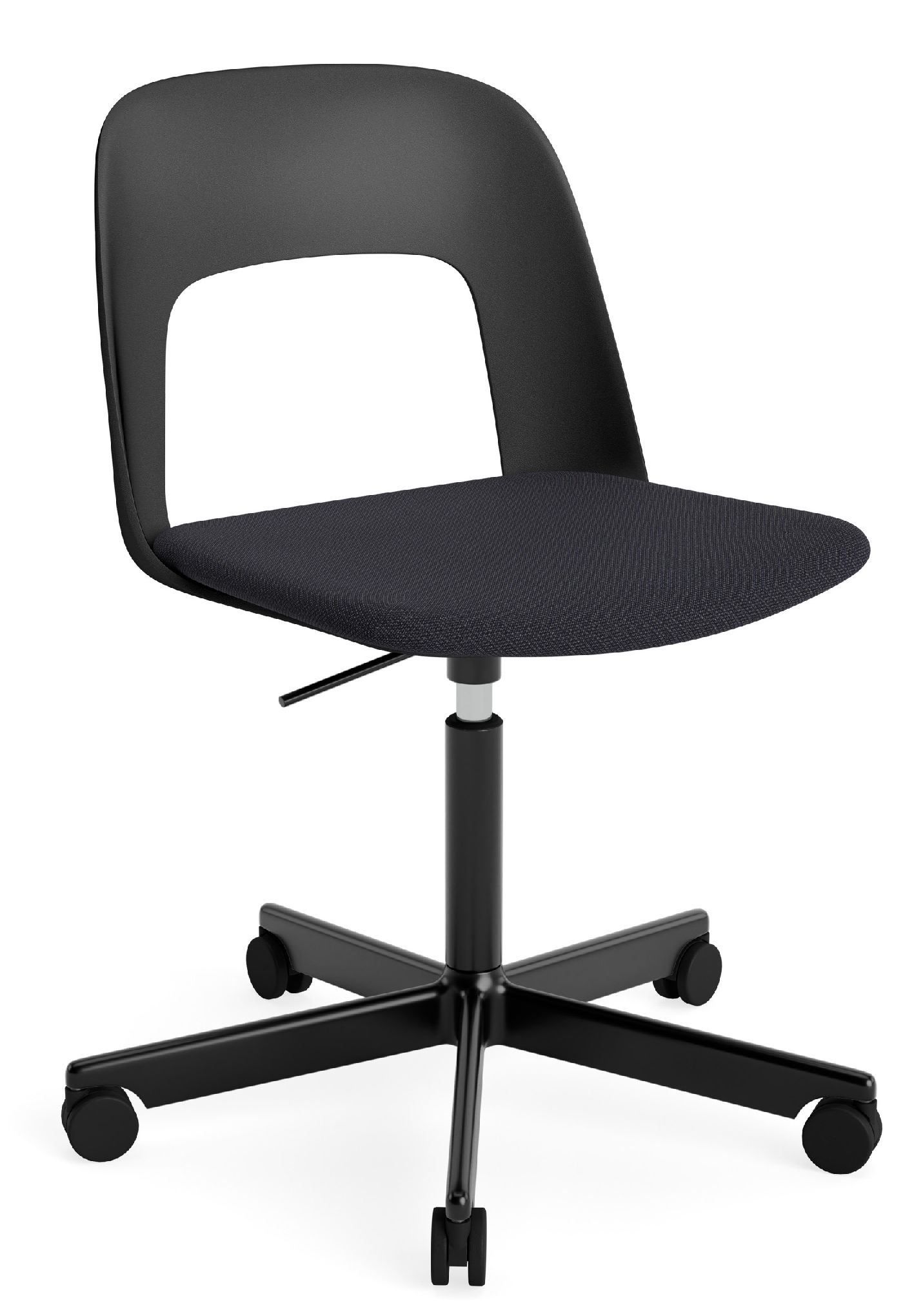 Layout Side Chair 143 5-Stern Drehfuß Stuhl Hay