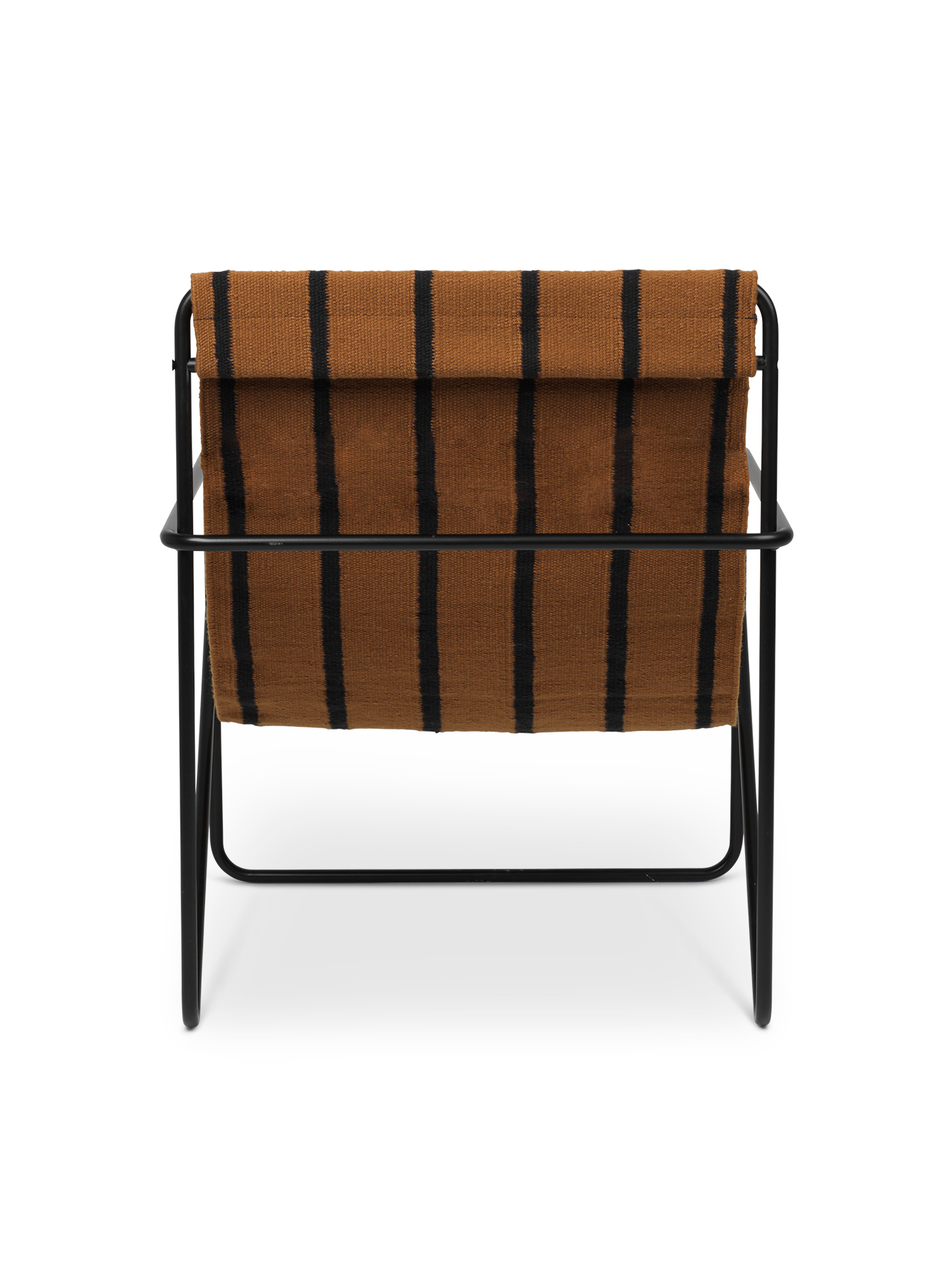 Desert Chair Loungesessel Schwarz / Stripe Ferm Living