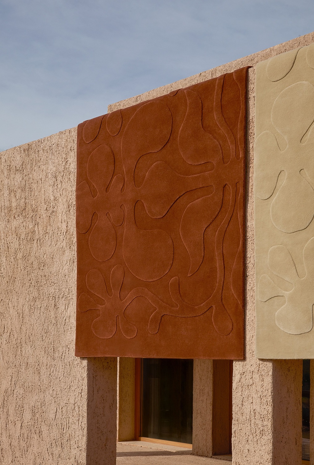 Lucia Eames Rooted Teppich Ivory Nanimarquina