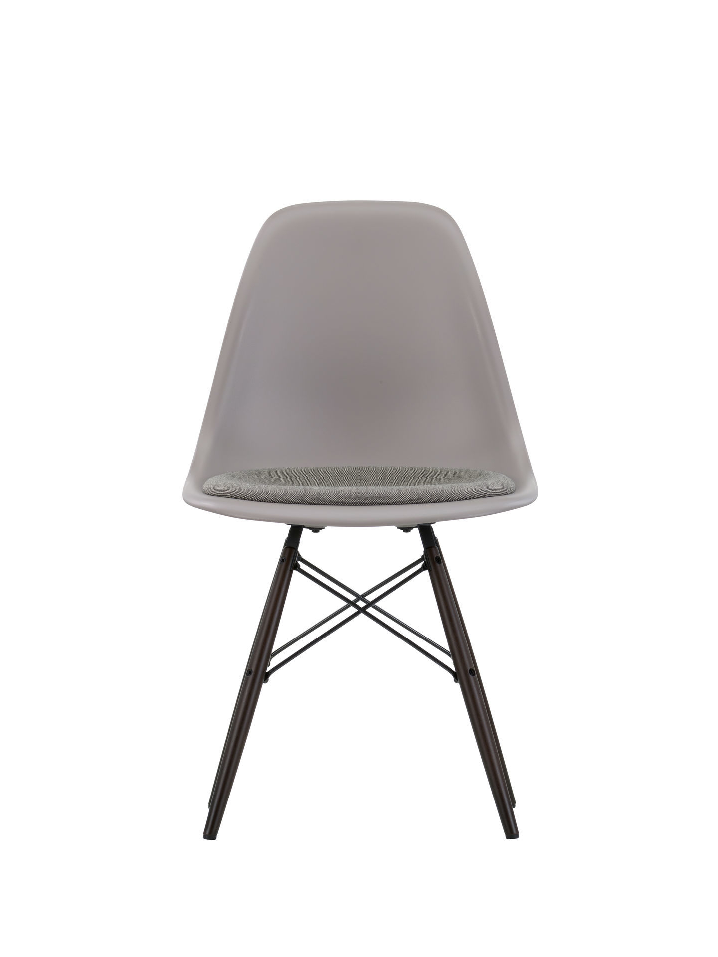Eames Plastic Side Chair DSW Stuhl mit Sitzpolster Vitra