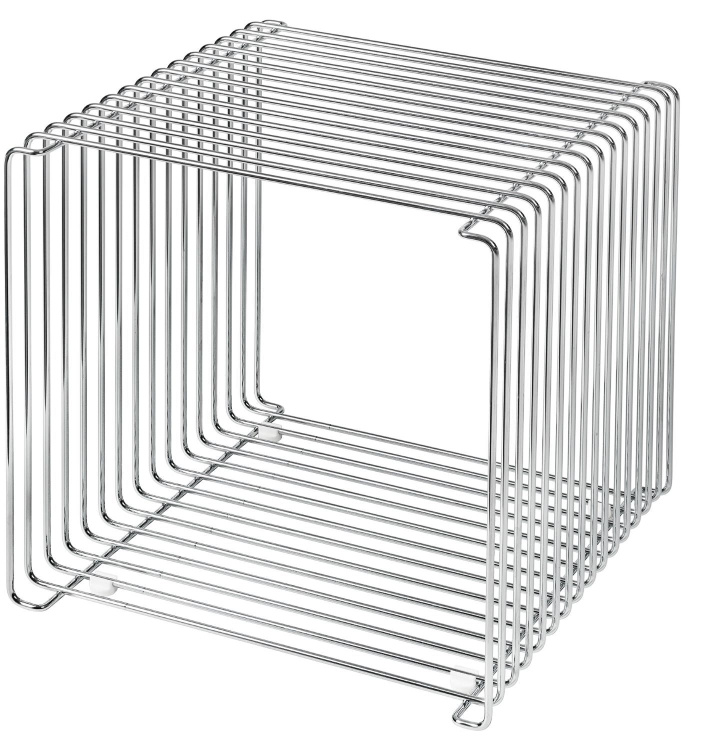 Wire Cube Drahtregal Montana-verchromter Stahl