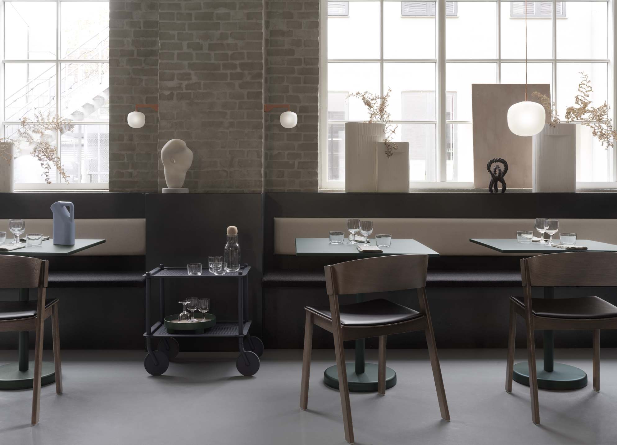 Flow Trolley Servierwagen Muuto