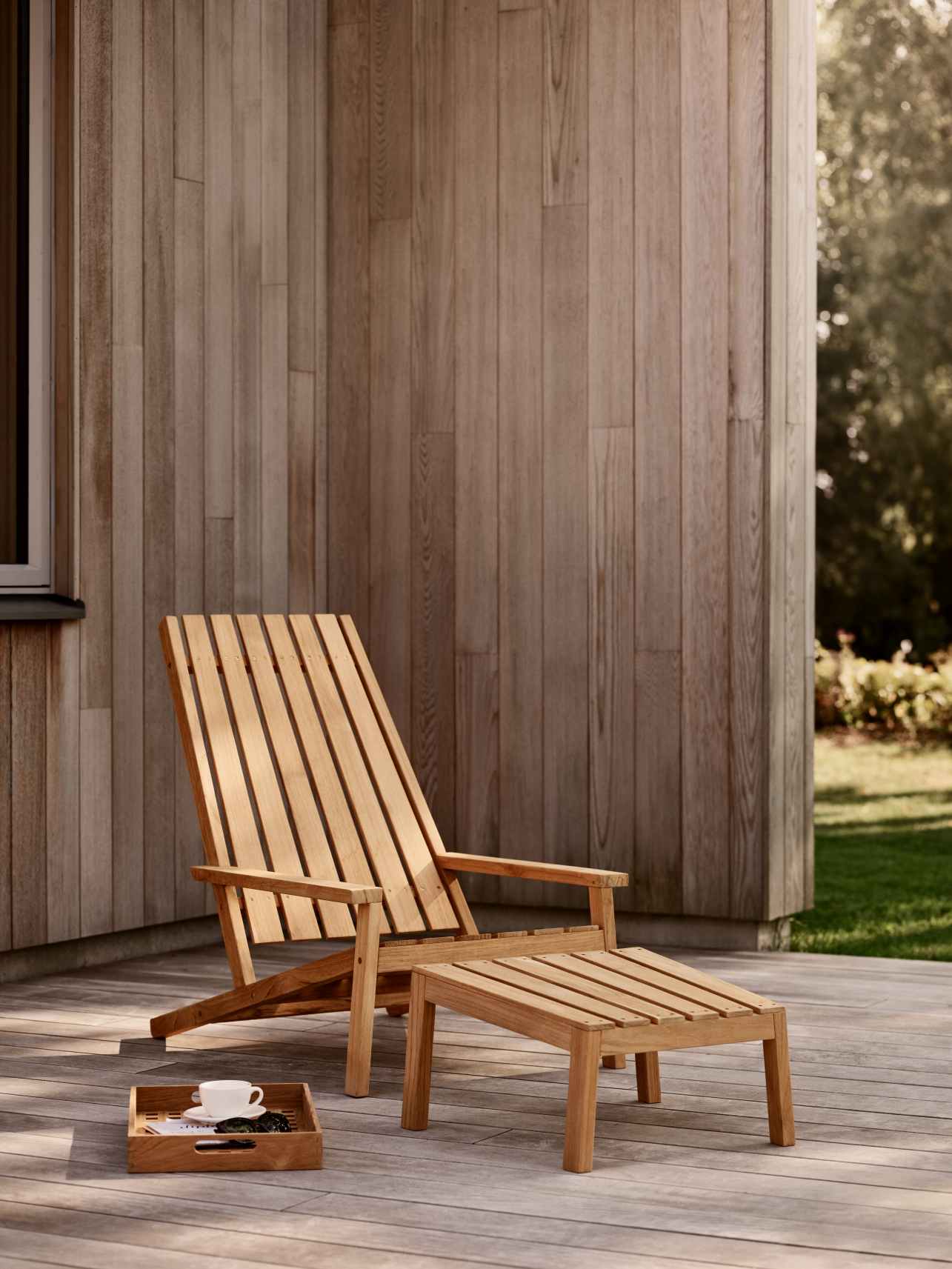 Between Lines Stool Hocker Outdoor Skagerak by Fritz Hansen