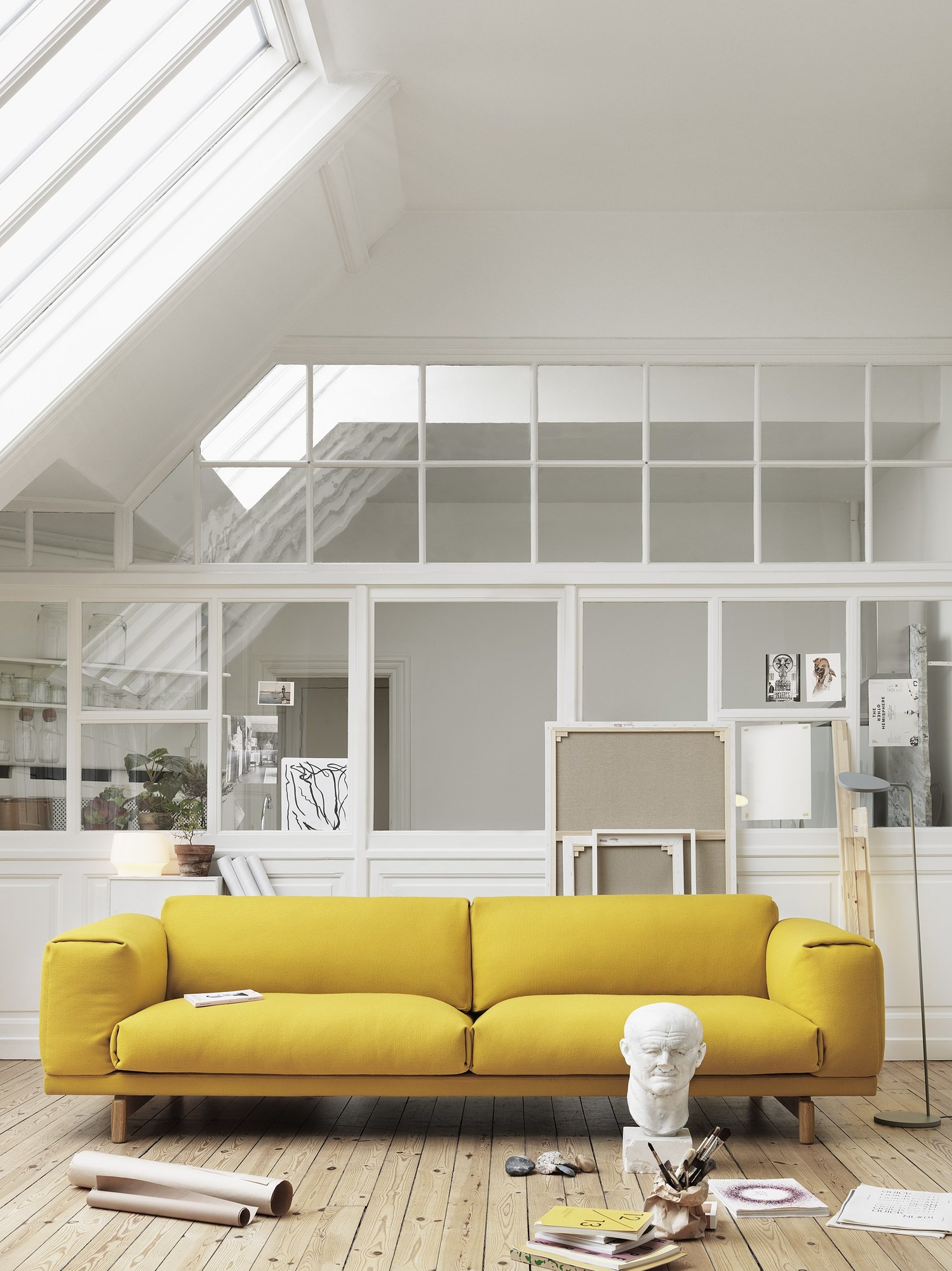 Rest 3-Sitzer Sofa Muuto