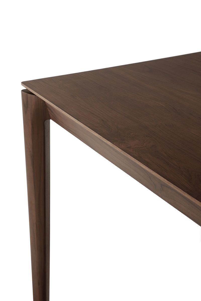 Bok Tisch rechteckig Teak dunkelbraun Ethnicraft