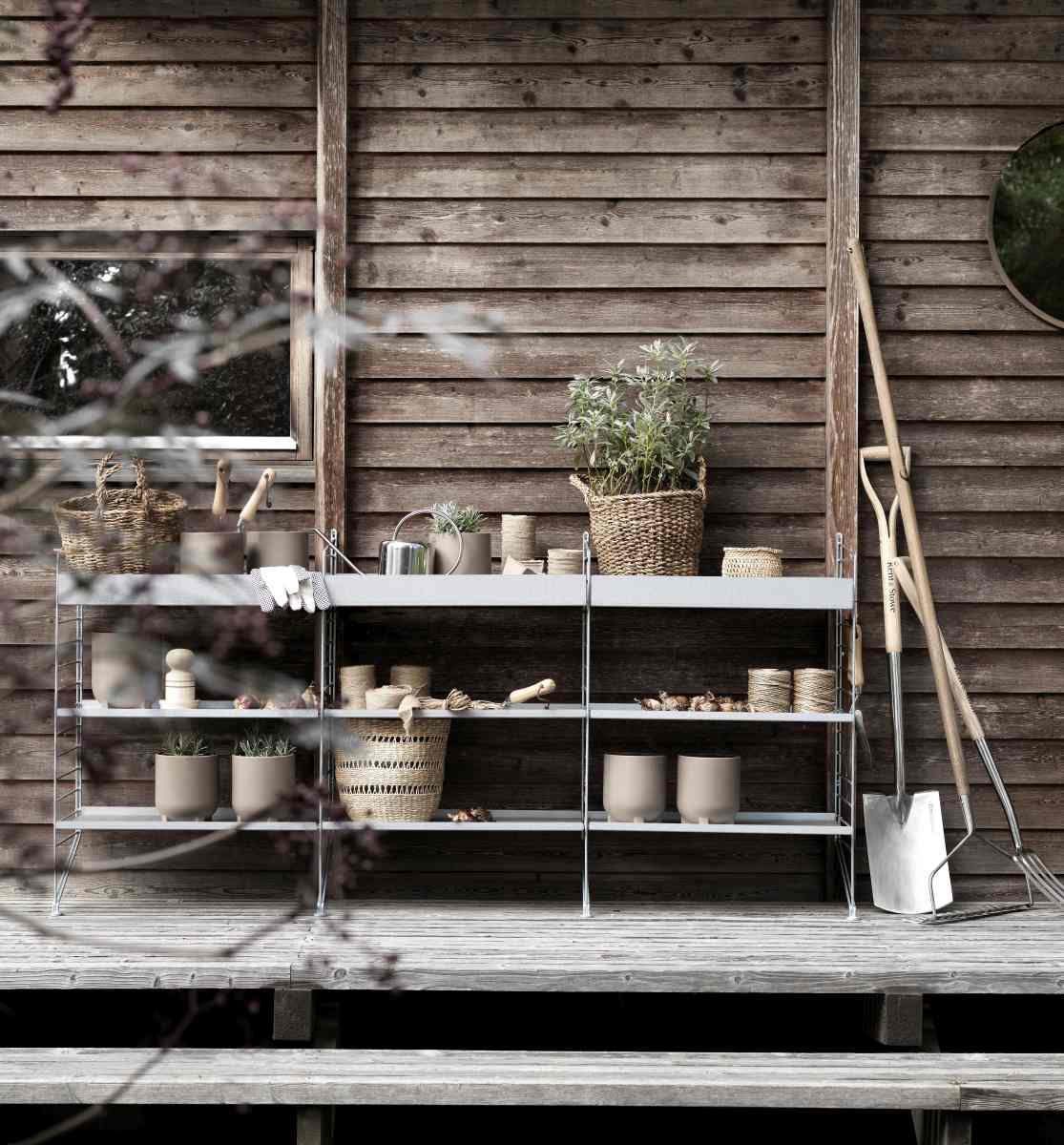 String Outdoor Boden Regalsystem A String Furniture