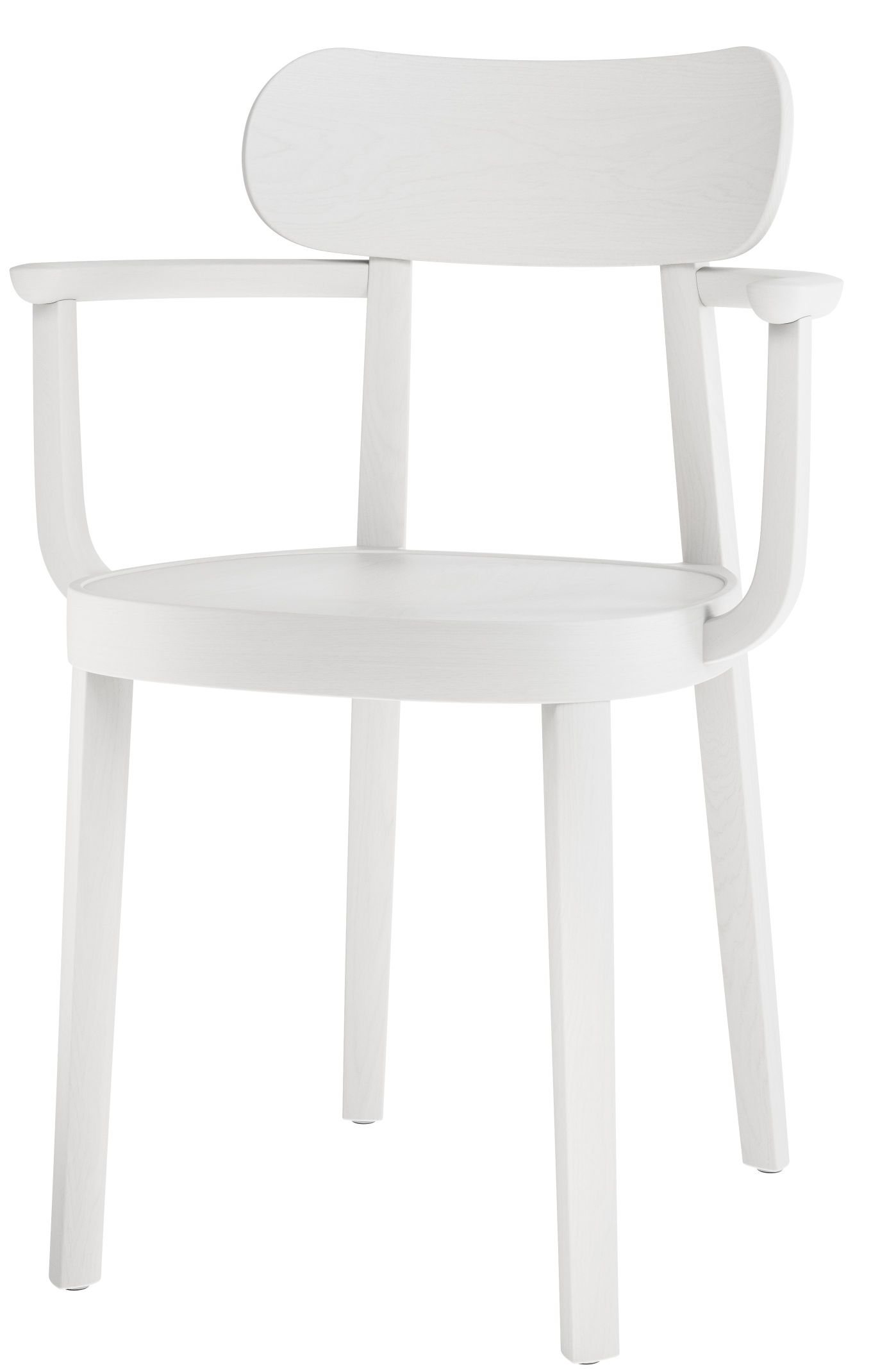 Holzstuhl mit Armlehnen 118MF / 118 MF Thonet