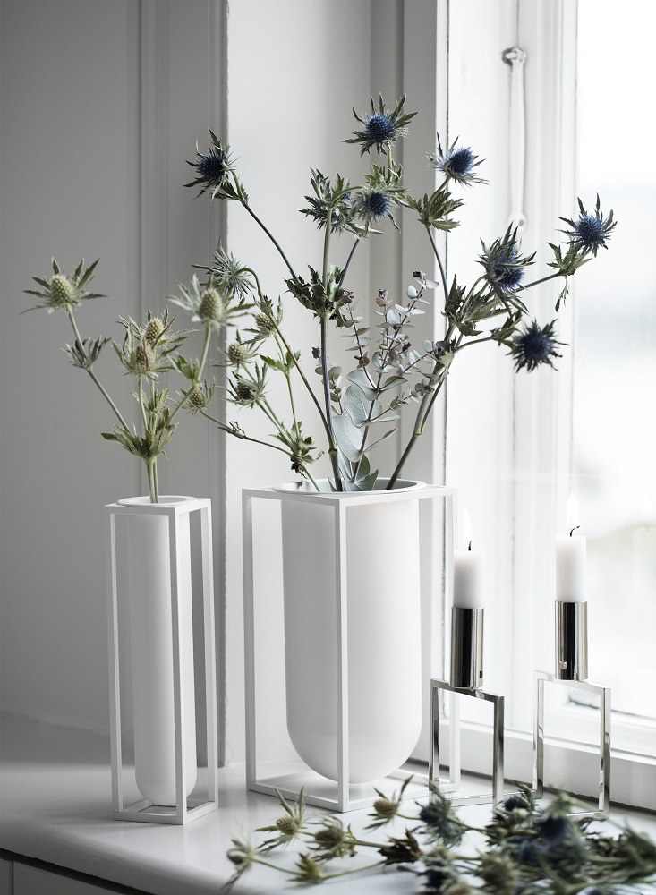 Kubus Vase Flora by Lassen Kubus Vase Flora by Lassen