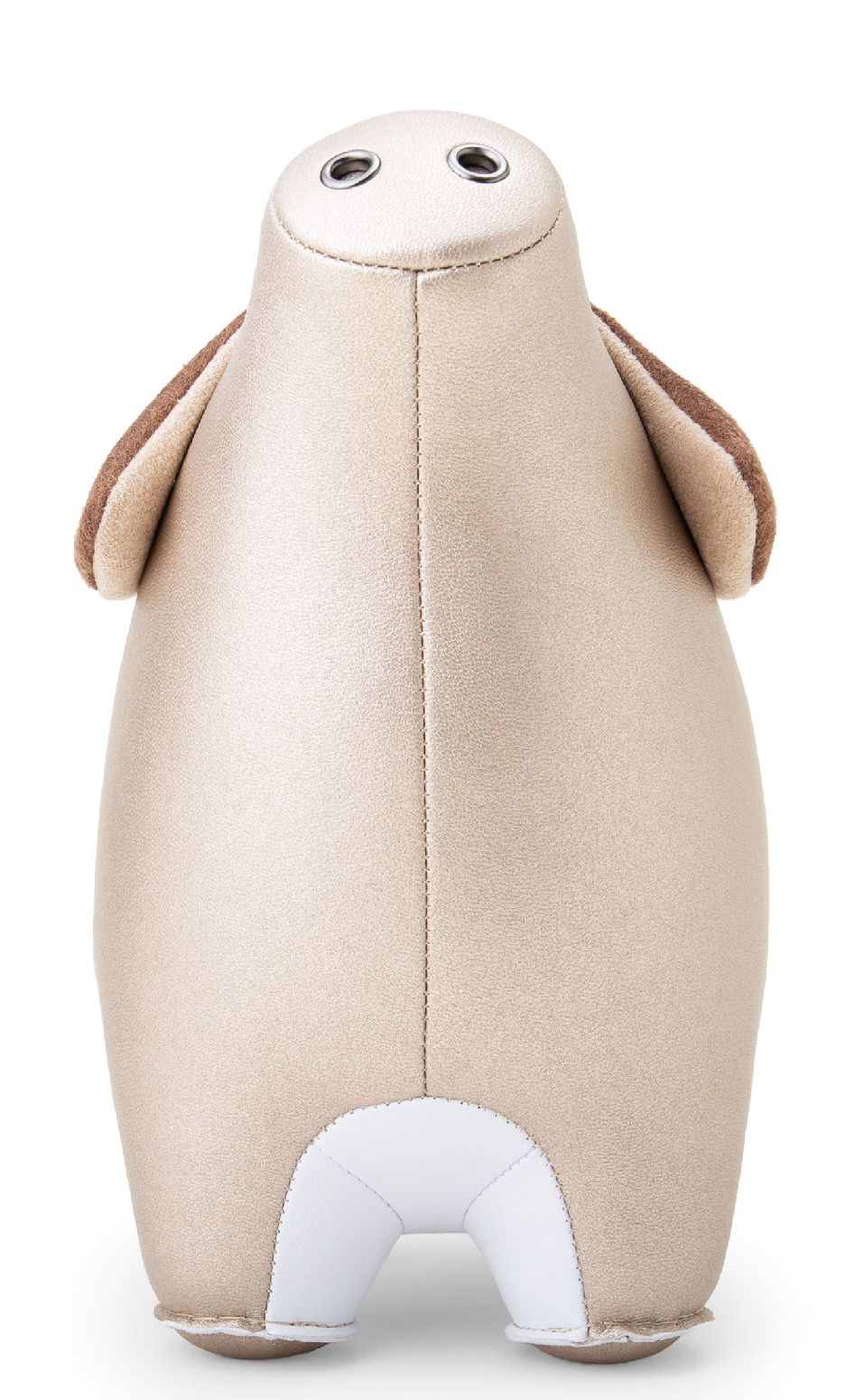 Briefbeschwerer Schwein Diya Pearl Gold / Weiß Züny